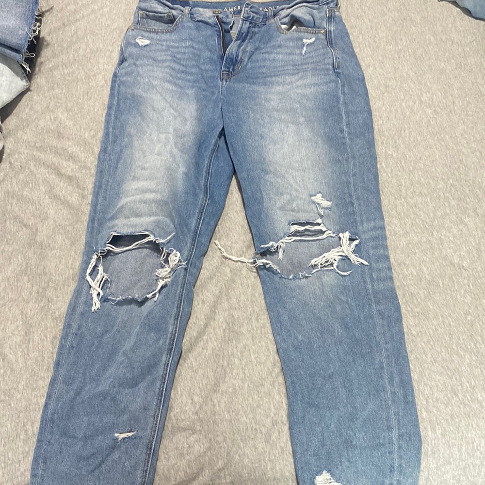 High rise jeans